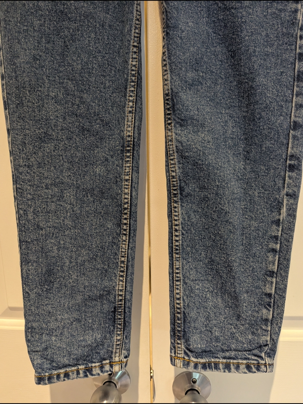 Vintage Guess Womens Straight Leg High Waist Mom Jeans Stonewash Blue 90s 26 - Picture 5 of 15